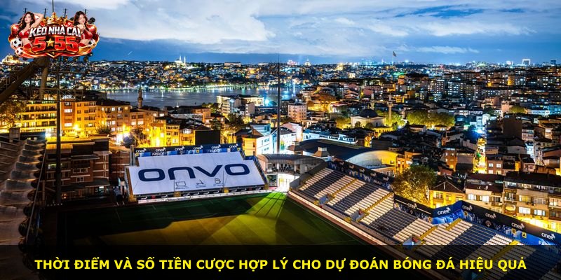 Thời điểm và số tiền cược hợp lý cho dự đoán bóng đá hiệu quả