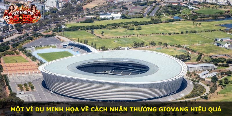 Một ví dụ minh họa về cách nhận thưởng GIOVANG hiệu quả