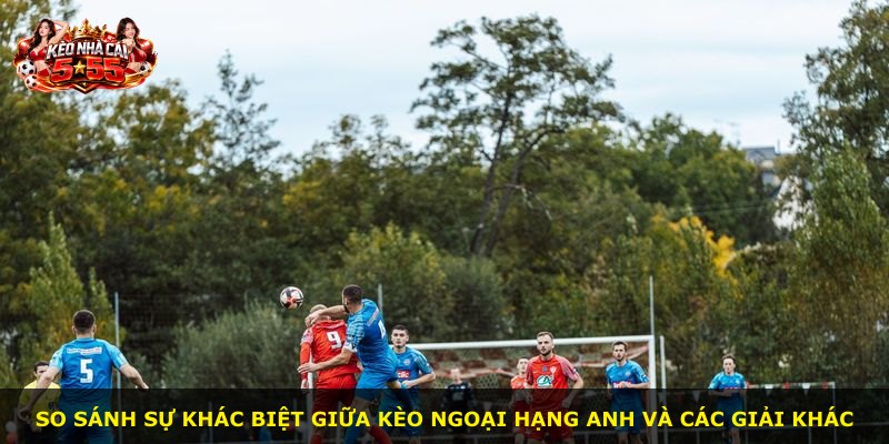 So sánh sự khác biệt giữa kèo Ngoại Hạng Anh và các giải khác